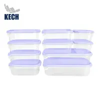 FOOD CONTAINER SET20Pcs KECH 199.-PURPLE