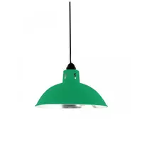 1 bulb chandelier, aluminum, lid shape, green, FINEXT