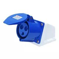POWER PLUGตัวเมียติดผนัง P1-123 32A SUMO
