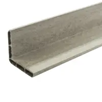Articial wood Corner Bar Vinly UPVC Caramel