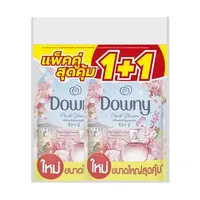 รีฟิลน้ำยาปรับผ้านุ่ม ดาวนี่ ดอกไม้สดและลูกพีช 1.1 ลิตร แพ็ก แพ็คคู่