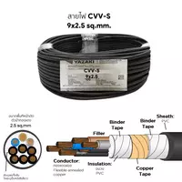 CVV-S Cable 9x2.5 mm2 YAZAKI 100 m