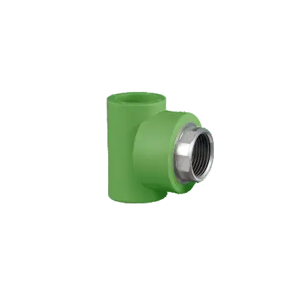 PPR Female Thread Tee II Lesso 40 mm x1 1/2 inch-1