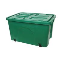 กล่องเก็บของ ME LIVING 39.5x54x33.5 ซม. 84 ลิตร สีเขียว