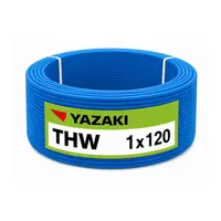 สายไฟ THW 120 ตร.มม. สีฟ้า YAZAKI