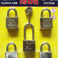 กุญแจคีย์อะไลท์ ISON 877CP40/5 40 มม. 5 ตัว/ชุด