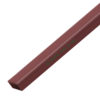 ท่อเหล็กแบนเคลือบสีรองพื้นกันสนิม 2x1 นิ้ว 50x25 มม. หนา 1.1 มม.