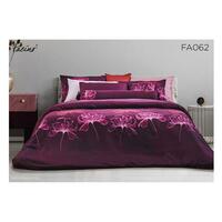 ชุดผ้าปูที่นอน 5 ฟุต 6 ชิ้น FACINO PRINT FA062