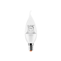 หลอดไฟ LED E14 4W วอร์มไวท์ หลอดจำปา LAMPTAN FLAME