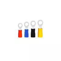 Round fishtail cover, model RF 6-4 (pack of 10 pieces), yellow
