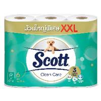 กระดาษชำระ SCOTT CLEAN CARE แพ็ค6