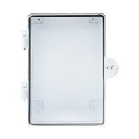 ตู้กันน้ำ 4.5"x6.5" ขาว ฝาใส