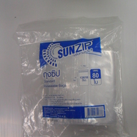 ถุงซิป SUN ZIP แพ็คประหยัด13x18ซม.(80ใบ)
