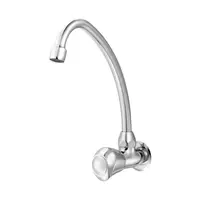 Wall-mounted sink faucet, New Century model, COTTO CT185C11LC(HM)