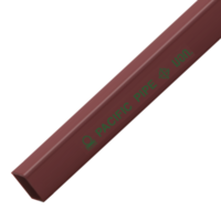 เหล็กกล่อง เคลือบสีกันสนิม สีแดง 5/8x5/8 นิ้ว ยาว 6 เมตร