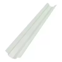 แผ่นรางน้ำตะเข้เมทัลชีทแบบที่ 2 G457 AZ100 สีพรีม่าไวท์ บลูสโคปพรีม่า