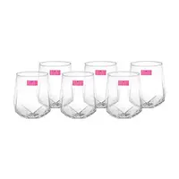 แก้วน้ำ 400ml LAV VALERIA แพ็ก 6 ใบ