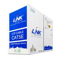 สาย LAN US-9015LSZH 305ม. สีขาว LINK