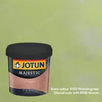 Jotun Majestic Design Pearl 8325 Wondergrass + 8439 Nuvolo