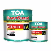 TOA 5015 TOA ฟลอร์การ์ด พียู 100 สีทาพื้นภายนอก ฟิล์มบาง โพลียูรีเทน สี Sky Blue