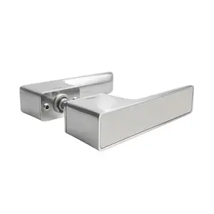 LEVER HANDLE LOCKSET YALE YLL-YK-AL002SN NICKEL-1