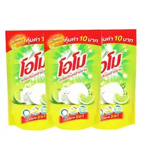 โอโม น้ำยาล้างจาน กลิ่นเลมอน 400 มล. x 3