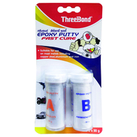 กาวอีพ็อกซี่พุตตี้ THREE BOND 50 กรัมx2 (PART A+B)...