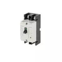 Auto breaker model TNF30CS-2P15A, power 2.5 KA, 2 phase, 15 amps, cream color