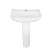 WASHBASIN WITH PEDESTAL 839 MOYA