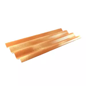 กระเบื้องหลังคา สามลอน โอฬาร ส้มอรุณรุ่ง R29 52x120x0.5 ซม.