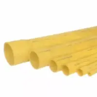 Thai Pipe PVC Electrical and Telephone Conduit Yellow End Socket Class 3 3 inch 6 metre