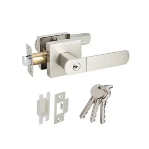 PRIVACY DOOR LEVER 489.10.742 STAINLESS STEEL-1