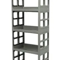 ชั้นวางของ 5 ชั้น 48X30X125CM เทาอ่อน