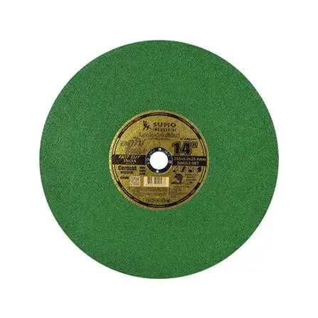 SUMO Fiber Cutting Blade 14 inches X 3 X 25.4 mm. Green-1