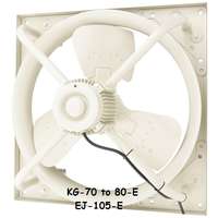 พัดลมระบายอากาศ อุตสาหกรรม แบบติดผนัง KG-70-80-E EJ-105-E