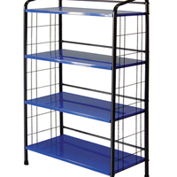 ชั้นวาง 4 ชั้น RACK 75x41x124cm น้ำเงิน