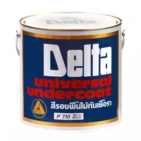 #P710 สีรองพื้นไม้ DELTA สีขาว 1แกลลอน