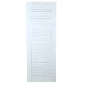 ประตูห้องน้ำ UPVC ASARA S937 70X200 ซม. สีขาว ไม่เจาะลูกบิด-1