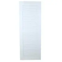 ประตูห้องน้ำ UPVC ASARA S937 70X200 ซม. สีขาว ไม่เจาะลูกบิด