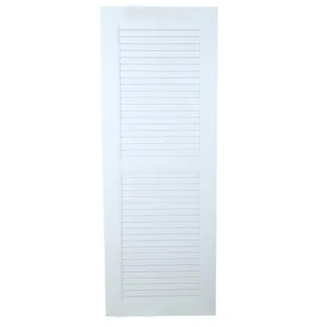 ประตูห้องน้ำ UPVC ASARA S937 70X200 ซม. สีขาว ไม่เจาะลูกบิด-1