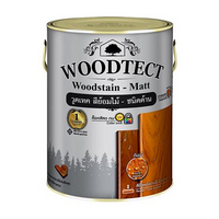 #WM601 สีย้อมไม้ WOODTECT สีไม้สัก 1แกลลอน