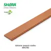 SHERA Eaves Curved Edge Smooth Texture Honey Teak 1.6x15x300 cm (Cancelled)