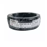 สายไฟ IEC01 THW 1x1 ตร.มม. สีดำ 100 เมตร NNN