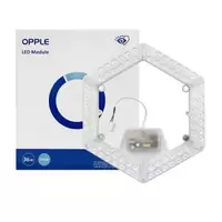 แผงไฟเพดานเซต LED 36W Daylight รุ่น E2Rd317mm-36W-57K80