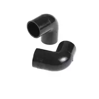 PVC elbow joint 25 mm. black (pack of 10)