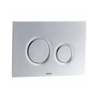 ปุ่มกดสำหรับหม้อน้ำซ่อนผนัง สี Silver Matte TOTO MB174P#SS