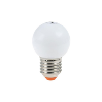 LAMPTAN E27 1W Daylight LED Bulb, Ping Pong Shape
