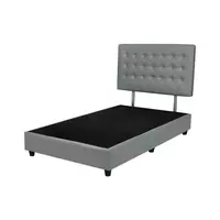 ฐาน+หัวเตียง MUNICH 3.5FT D-GRAY HLS