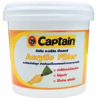 สีโป๊วปูน สีโป๊วผนัง CAPTAIN ACRYLIC FILLER