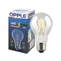 หลอดไฟ LED Filament ทรงกลม A60 E27 4W Warm White รุ่น EA60E27-4WFILAWWCTTR